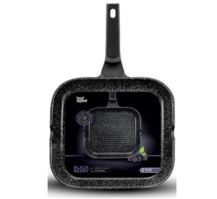 מחבת גריל 28 ס''מ מסדרת BLACK BERRY